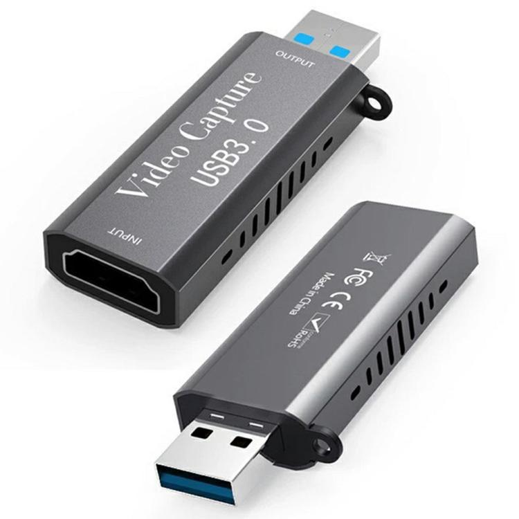 HU-07 HD to USB 3.0 Video Capture Card 1080P 60Hz Game Recording Adapter
