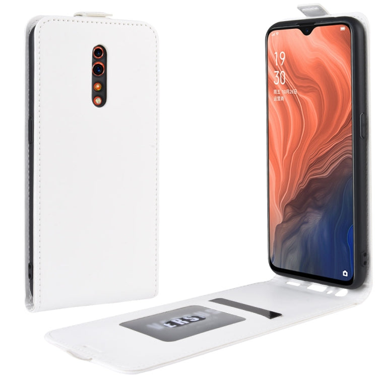 Crazy Horse Vertical Flip Leather Protective Case for OPPO RENO Z