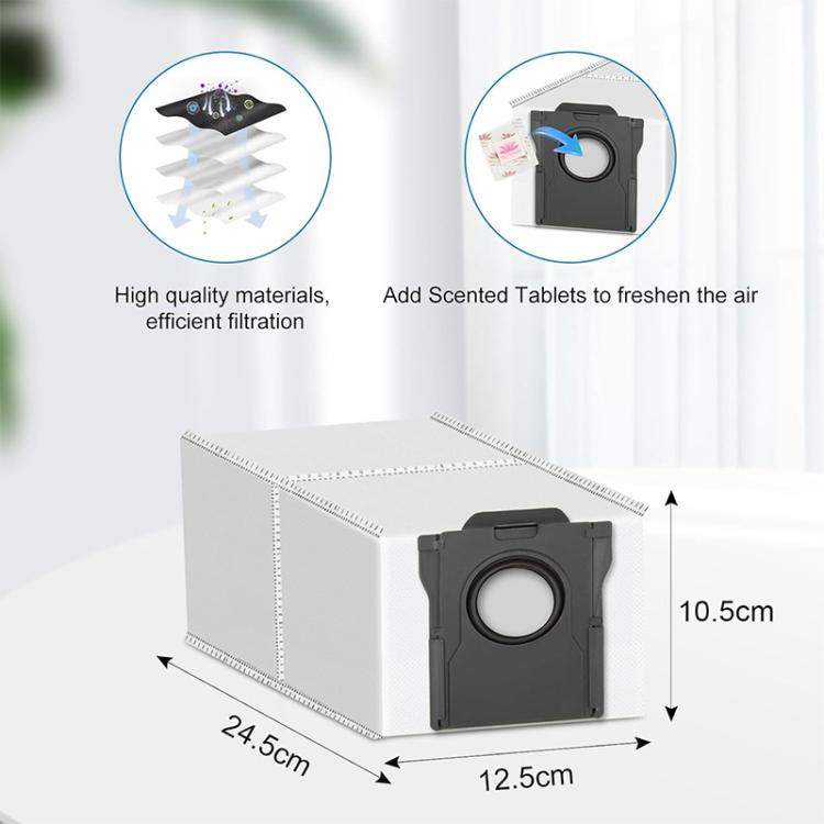 JUNSUNMAY 18 in 1 Robot Vacuum Cleaner Mop Accessory Kit for Dreame X50 Ultra / L50 Ultra / L40s Ultra / Mova 50 Ultra