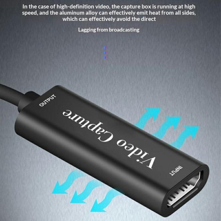 HU-02 HDMI to USB 3.0 Video Capture Card 1080P Game Live Streaming Adapter Cable