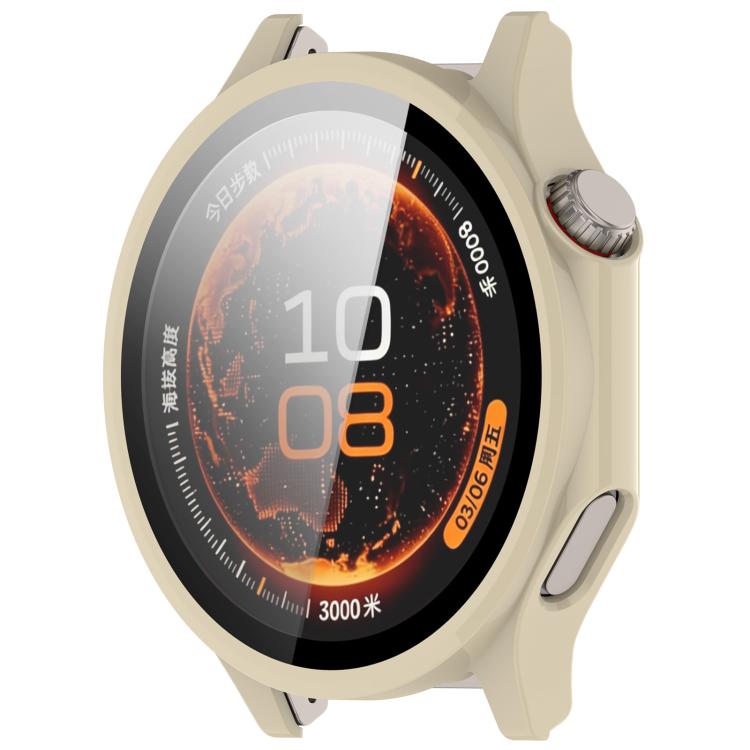 For OPPO Watch X3 / OnePlus Watch 4  Tempered Glass Film Integrated PC Watch Protective Case