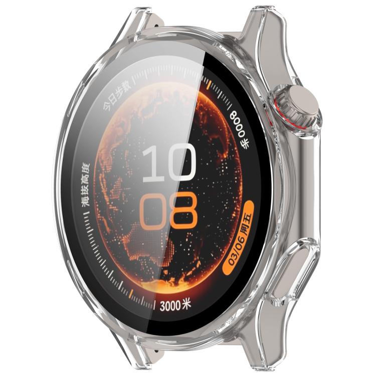 For OPPO Watch X3 / OnePlus Watch 4  Tempered Glass Film Integrated PC Watch Protective Case