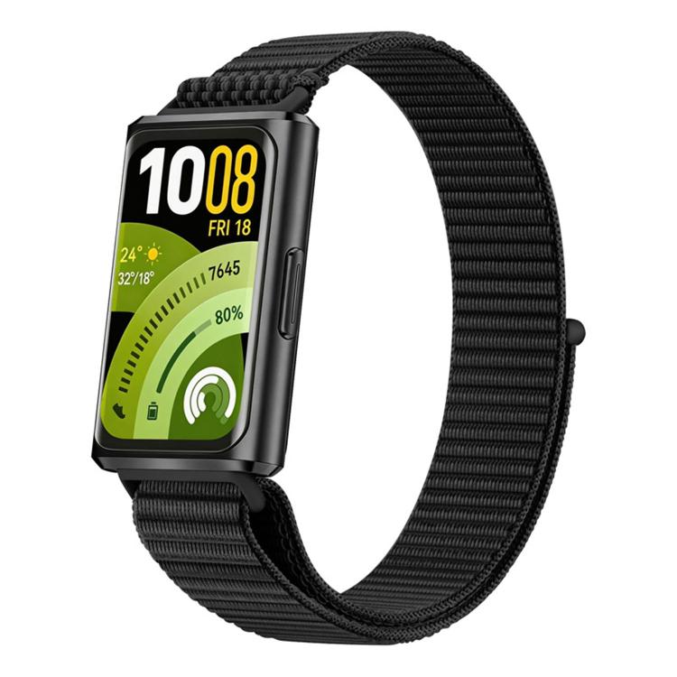 For Huawei Band 11 / Band 11 Pro Adjustable Nylon Hook And Loop Fastener Watch Band