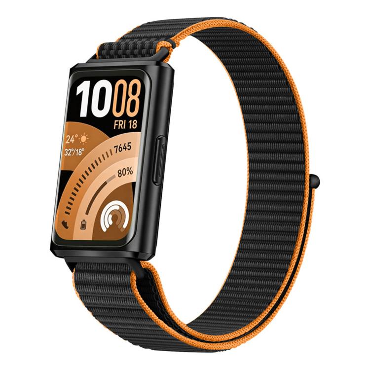 For Huawei Band 11 / Band 11 Pro Adjustable Nylon Hook And Loop Fastener Watch Band