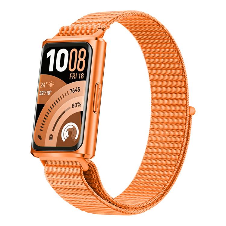 For Huawei Band 11 / Band 11 Pro Adjustable Nylon Hook And Loop Fastener Watch Band