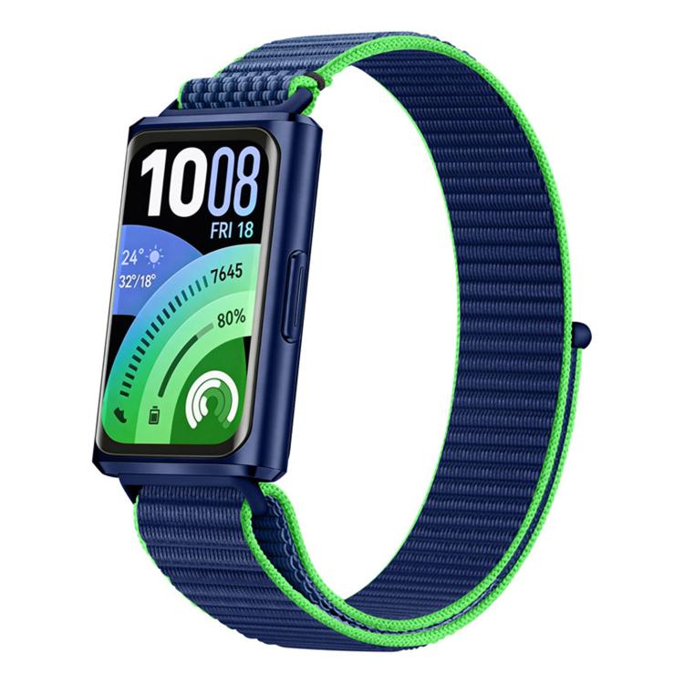 For Huawei Band 11 / Band 11 Pro Adjustable Nylon Hook And Loop Fastener Watch Band