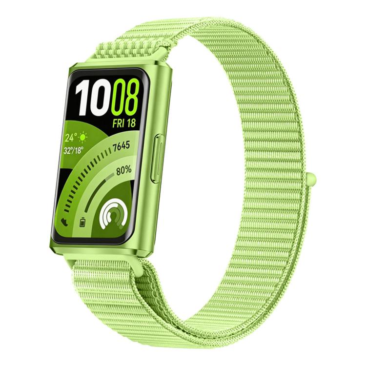 For Huawei Band 11 / Band 11 Pro Adjustable Nylon Hook And Loop Fastener Watch Band
