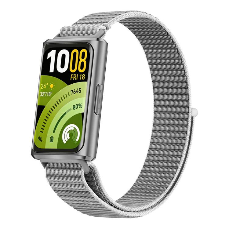 For Huawei Band 11 / Band 11 Pro Adjustable Nylon Hook And Loop Fastener Watch Band
