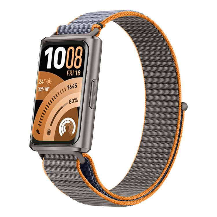 For Huawei Band 11 / Band 11 Pro Adjustable Nylon Hook And Loop Fastener Watch Band
