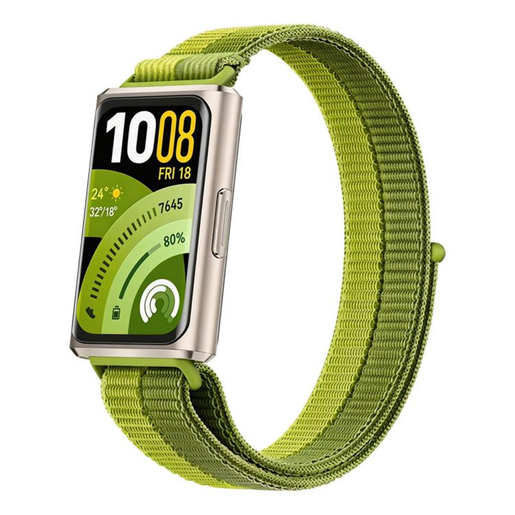 For Huawei Band 11 / Band 11 Pro Adjustable Nylon Hook And Loop Fastener Watch Band