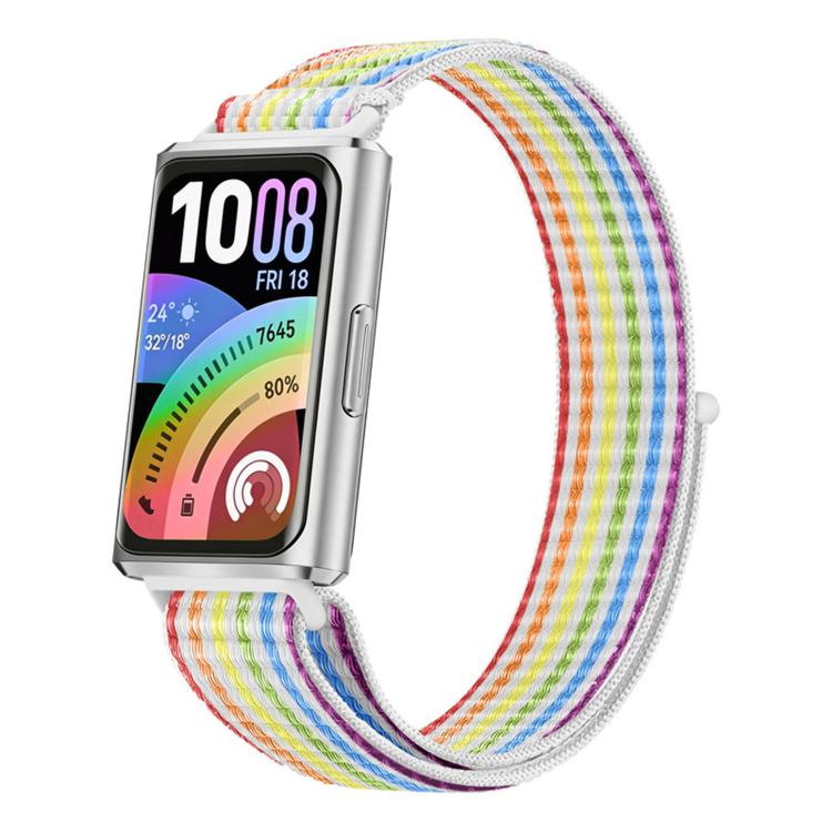 For Huawei Band 11 / Band 11 Pro Adjustable Nylon Hook And Loop Fastener Watch Band