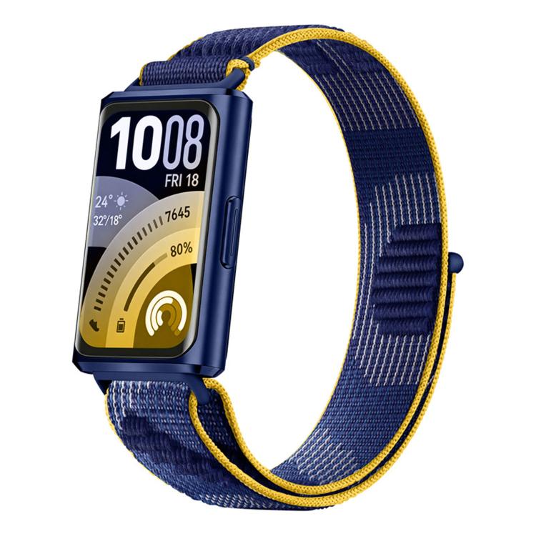 For Huawei Band 11 / Band 11 Pro Adjustable Nylon Hook And Loop Fastener Watch Band