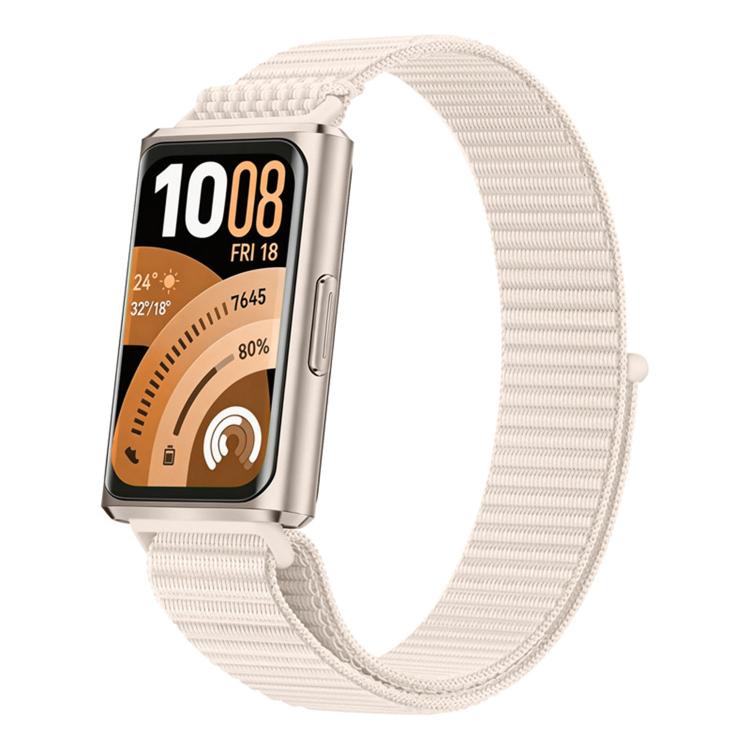 For Huawei Band 11 / Band 11 Pro Adjustable Nylon Hook And Loop Fastener Watch Band