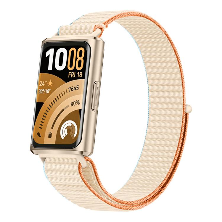 For Huawei Band 11 / Band 11 Pro Adjustable Nylon Hook And Loop Fastener Watch Band