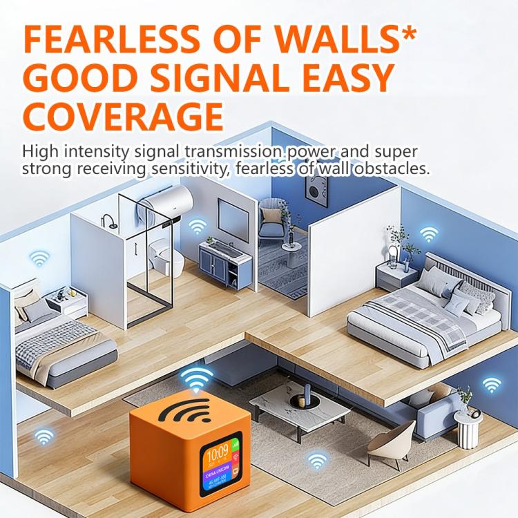 Q51-E SIM Card Slot and RJ45 Port 4G LTE WiFi 6 Router CPE Wireless Modem, Plug:EU Plug