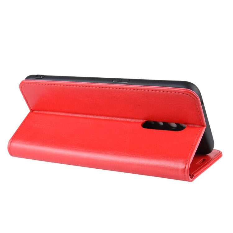 R64 Texture Single Fold Horizontal Flip Leather Case for OPPO RENO Z, with Holder & Card Slots & Wallet