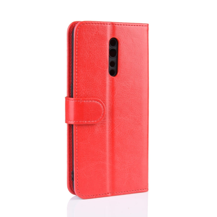 R64 Texture Single Fold Horizontal Flip Leather Case for OPPO RENO Z, with Holder & Card Slots & Wallet