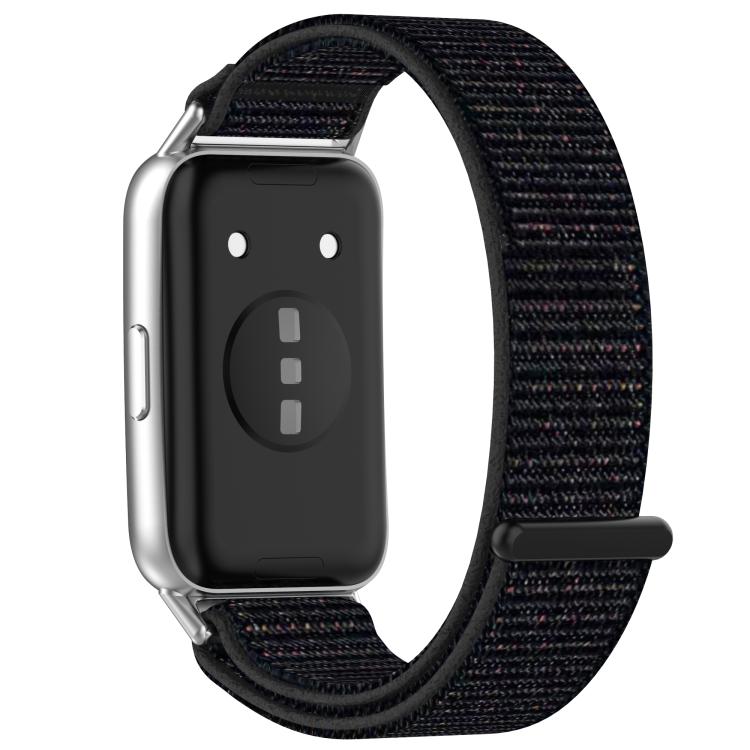 For Huawei Band 11 / Band 11 Pro Nylon Hook And Loop Fastener Watch Band