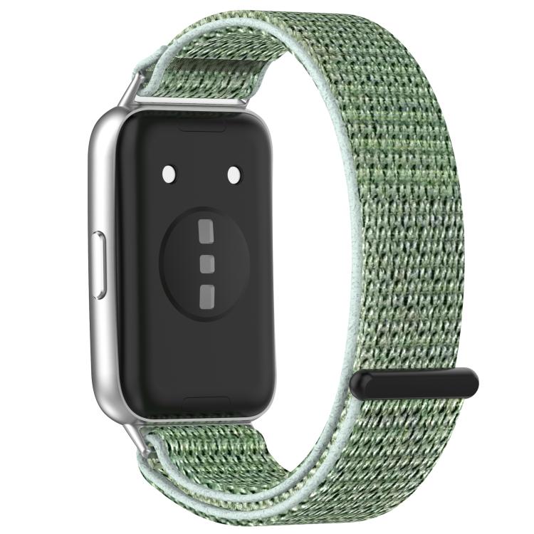 For Huawei Band 11 / Band 11 Pro Nylon Hook And Loop Fastener Watch Band