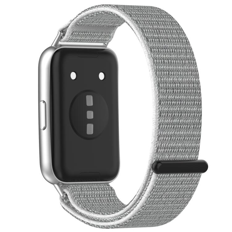 For Huawei Band 11 / Band 11 Pro Nylon Hook And Loop Fastener Watch Band