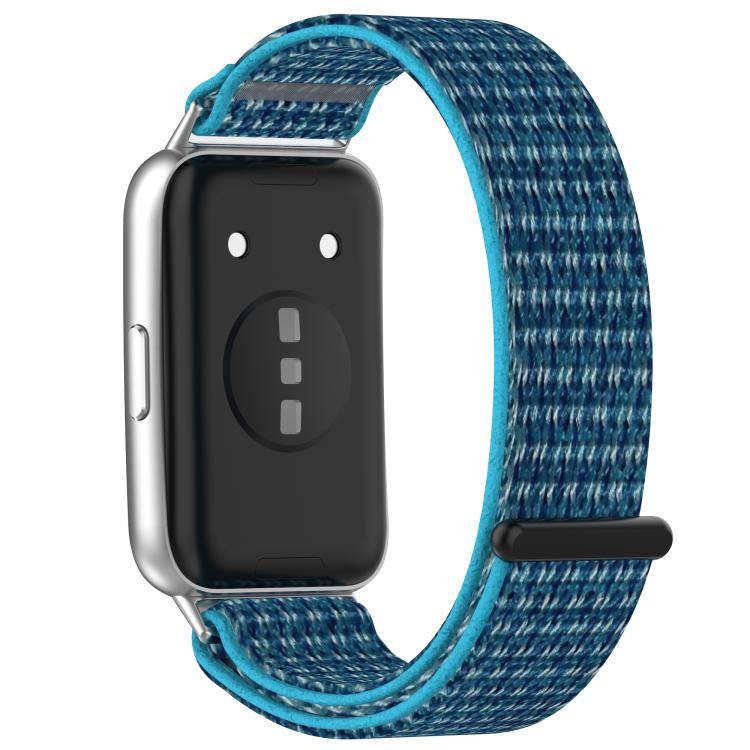 For Huawei Band 11 / Band 11 Pro Nylon Hook And Loop Fastener Watch Band