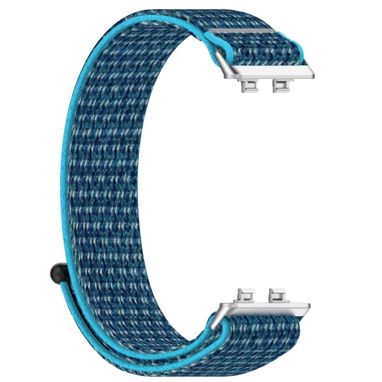 For Huawei Band 11 / Band 11 Pro Nylon Hook And Loop Fastener Watch Band