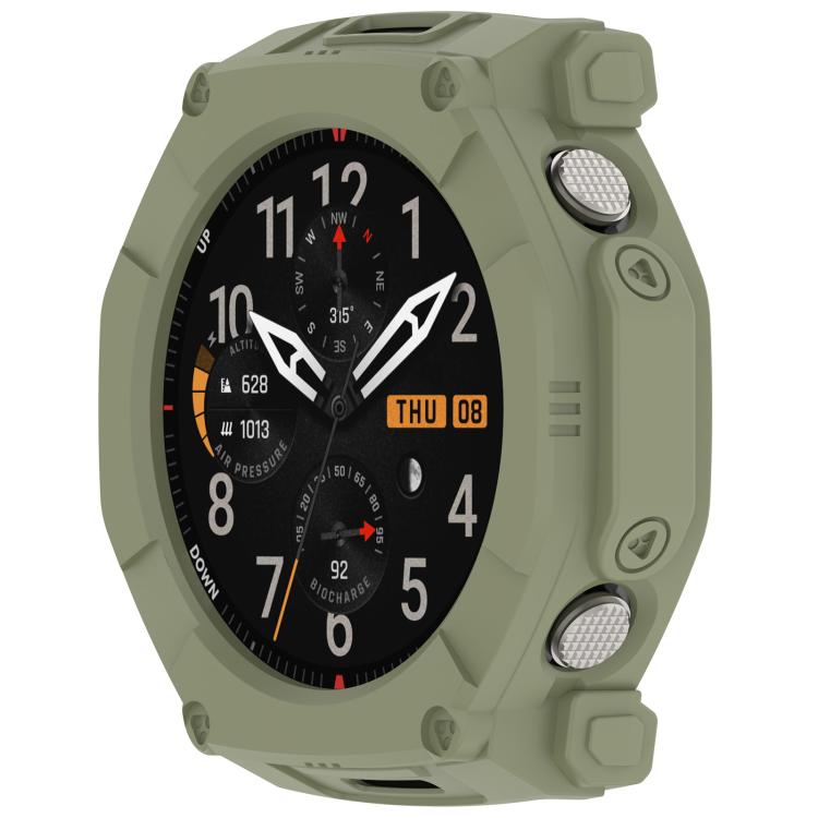 For Amazfit T-Rex Ultra 2 Hollow Armor TPU Half Coverage Watch Protective Case