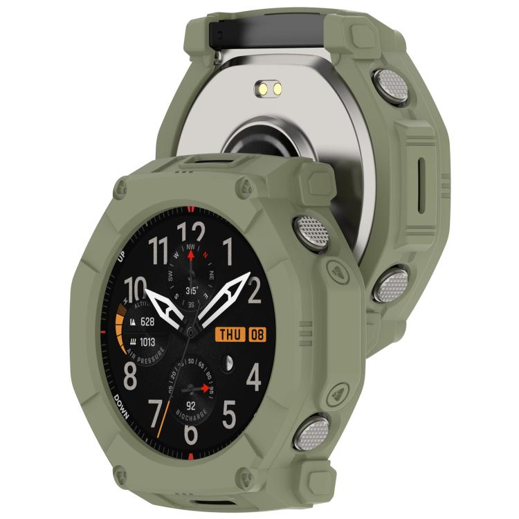 For Amazfit T-Rex Ultra 2 Hollow Armor TPU Half Coverage Watch Protective Case
