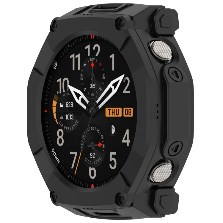 For Amazfit T-Rex Ultra 2 Hollow Armor TPU Half Coverage Watch Protective Case