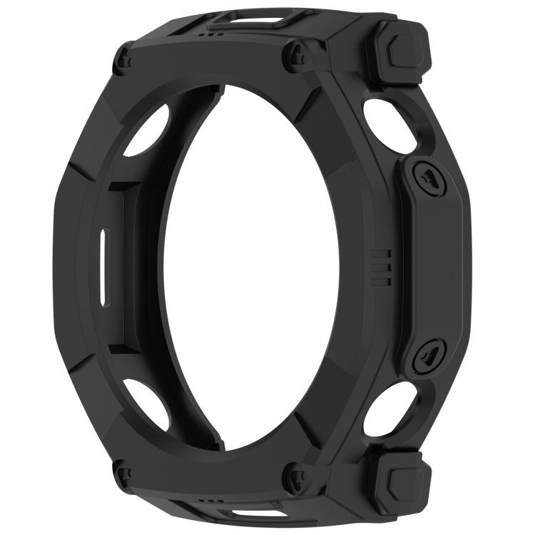 For Amazfit T-Rex Ultra 2 Hollow Armor TPU Half Coverage Watch Protective Case