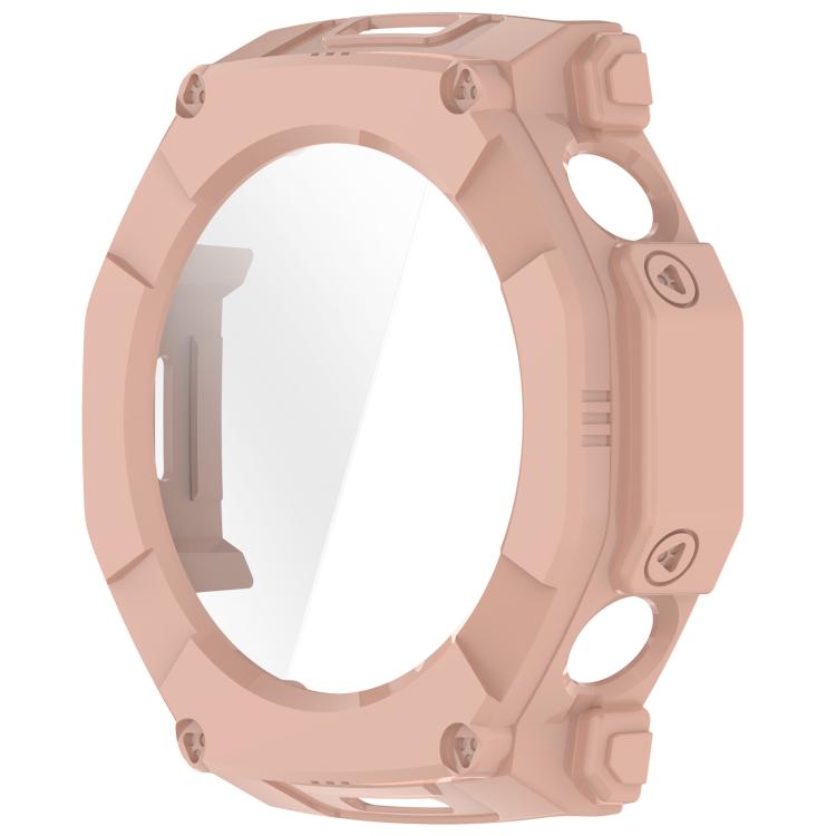 For Amazfit T-Rex Ultra 2 Tempered Glass Film Integrated PC Watch Protective Case