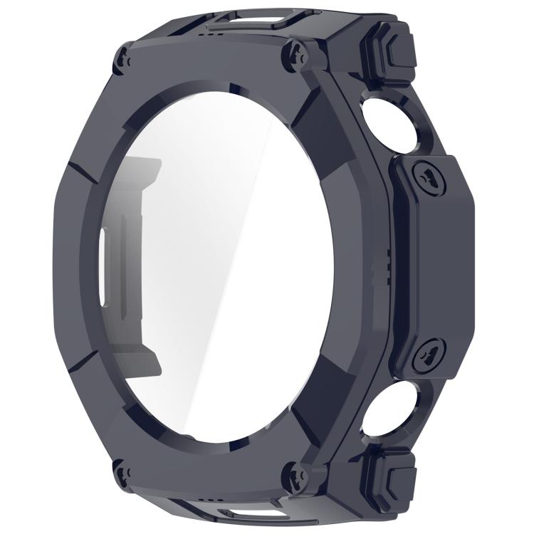 For Amazfit T-Rex Ultra 2 Tempered Glass Film Integrated PC Watch Protective Case