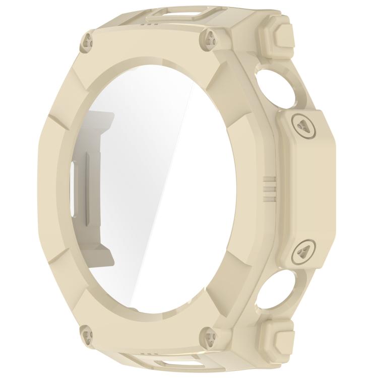 For Amazfit T-Rex Ultra 2 Tempered Glass Film Integrated PC Watch Protective Case