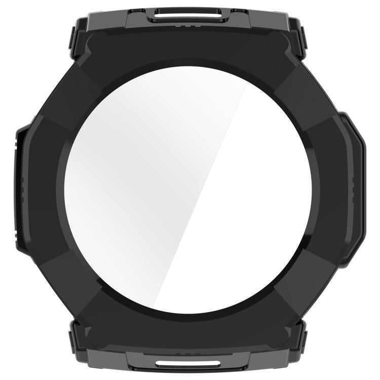For Amazfit T-Rex Ultra 2 Tempered Glass Film Integrated PC Watch Protective Case