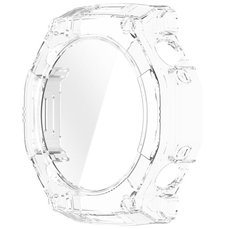 For Amazfit T-Rex Ultra 2 Tempered Glass Film Integrated PC Watch Protective Case