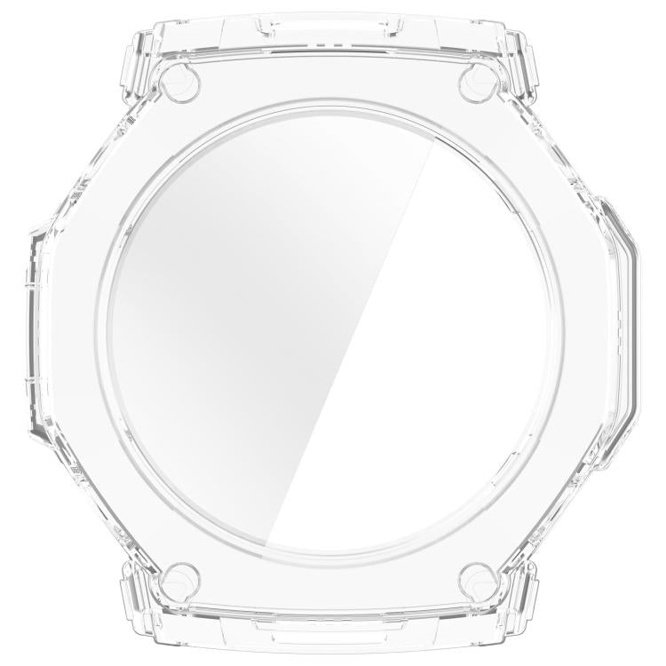 For Amazfit T-Rex Ultra 2 Tempered Glass Film Integrated PC Watch Protective Case