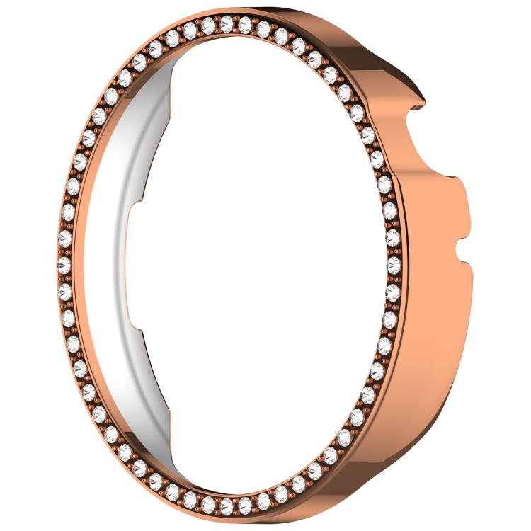 For Honor Watch Fit Vitaly Single Row Diamond Half Coverage Hollow PC Watch Protective Case