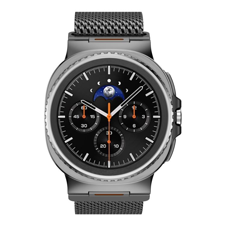 For Samsung Galaxy Watch8 / Watch8 Classic Vibrant Style Thick Mesh Milanese Magnetic Watch Band