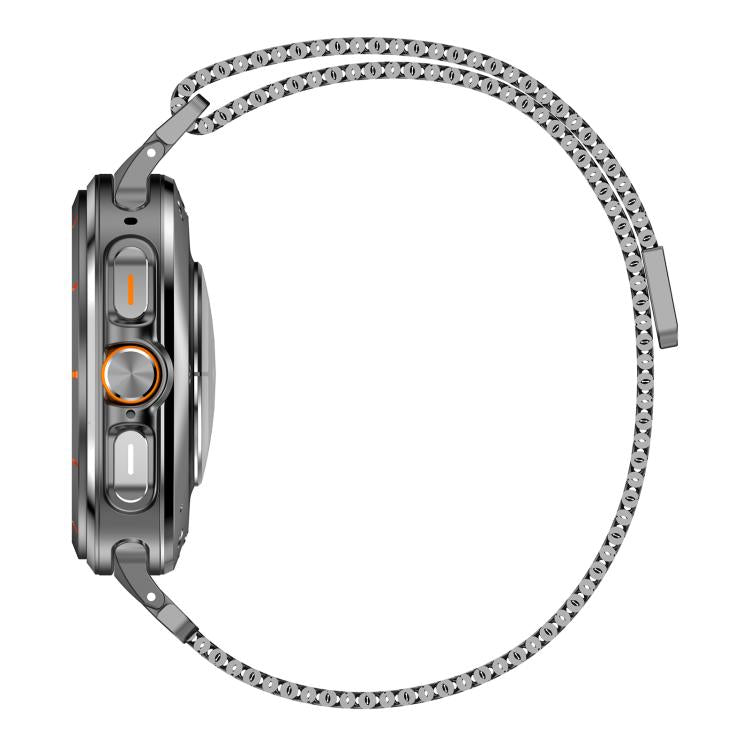 For Samsung Galaxy Watch Ultra 2025 / Ultra 47mm Vibrant Style Thick Mesh Milanese Magnetic Watch Band