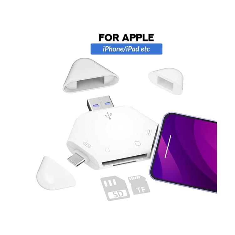 Type-C Multi-functional Magnetic SD/TF Card Reader