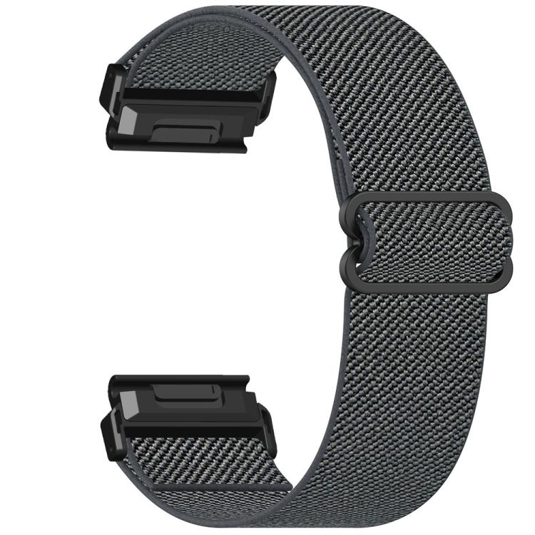 For Amazfit T-Rex Ultra 2 Butterfly Slide Clasp 26mm Elastic Nylon Watch Band