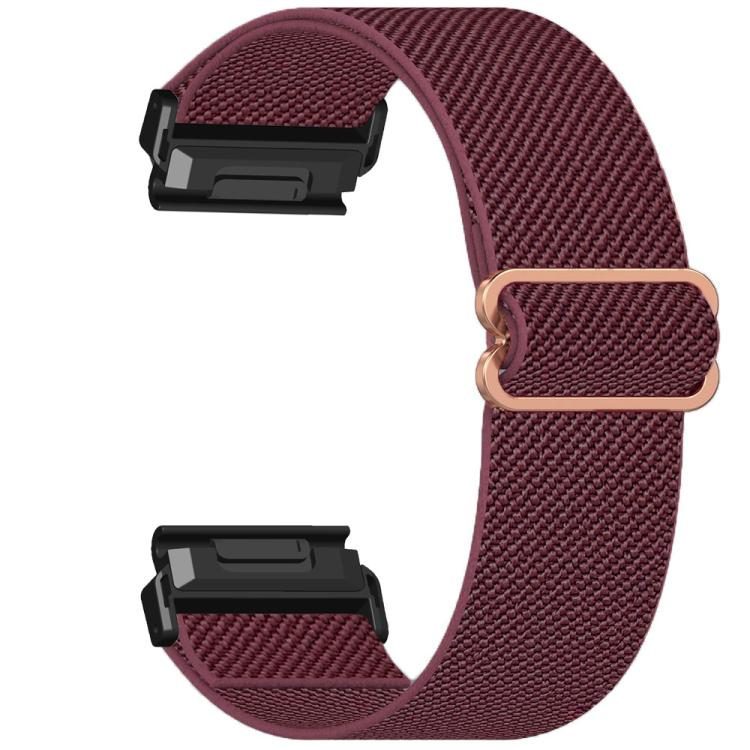 For Amazfit T-Rex Ultra 2 Butterfly Slide Clasp 26mm Elastic Nylon Watch Band