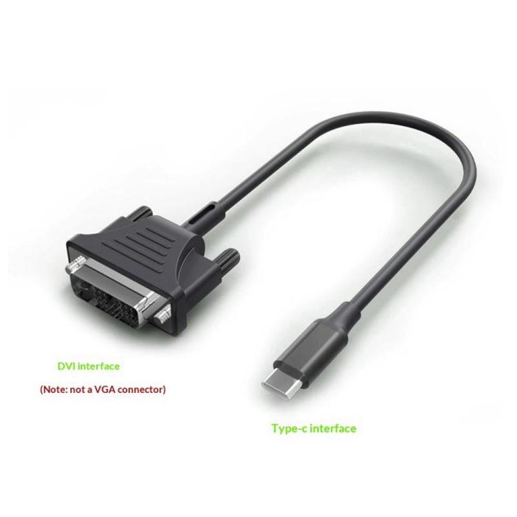 HC-65 USB 3.1 Type-C to DVI 1080P Adapter Cable