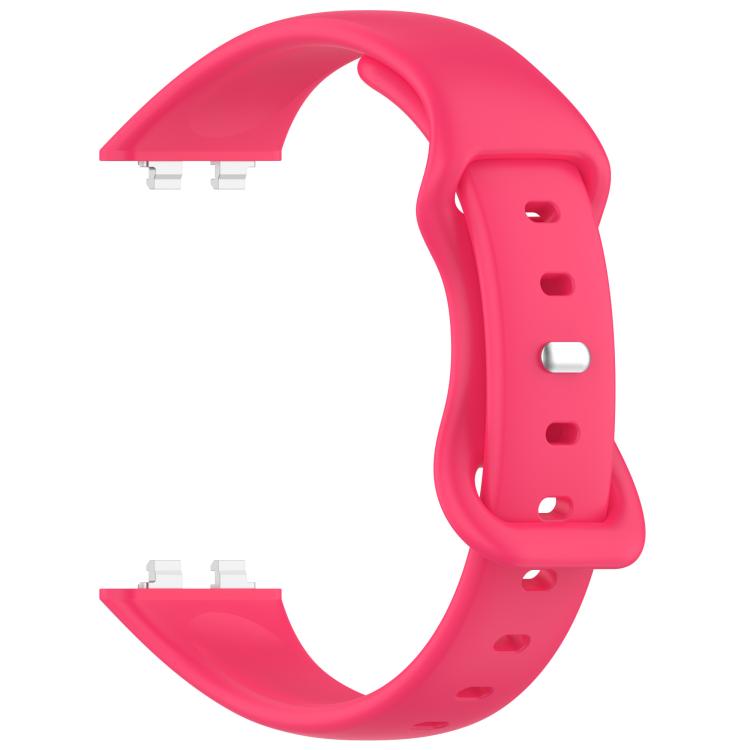 For Huawei Band 11 / Band 11 Pro Slim Butterfly Clasp Solid Color Silicone Watch Band