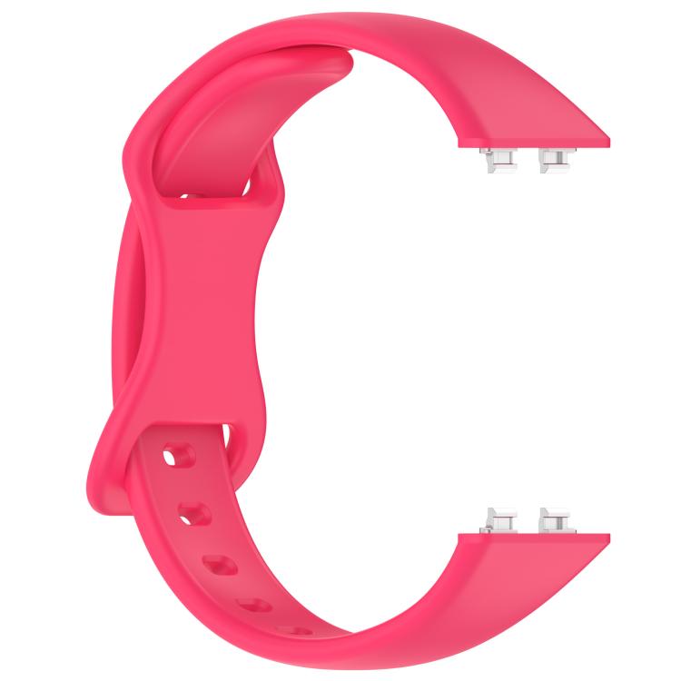 For Huawei Band 11 / Band 11 Pro Slim Butterfly Clasp Solid Color Silicone Watch Band