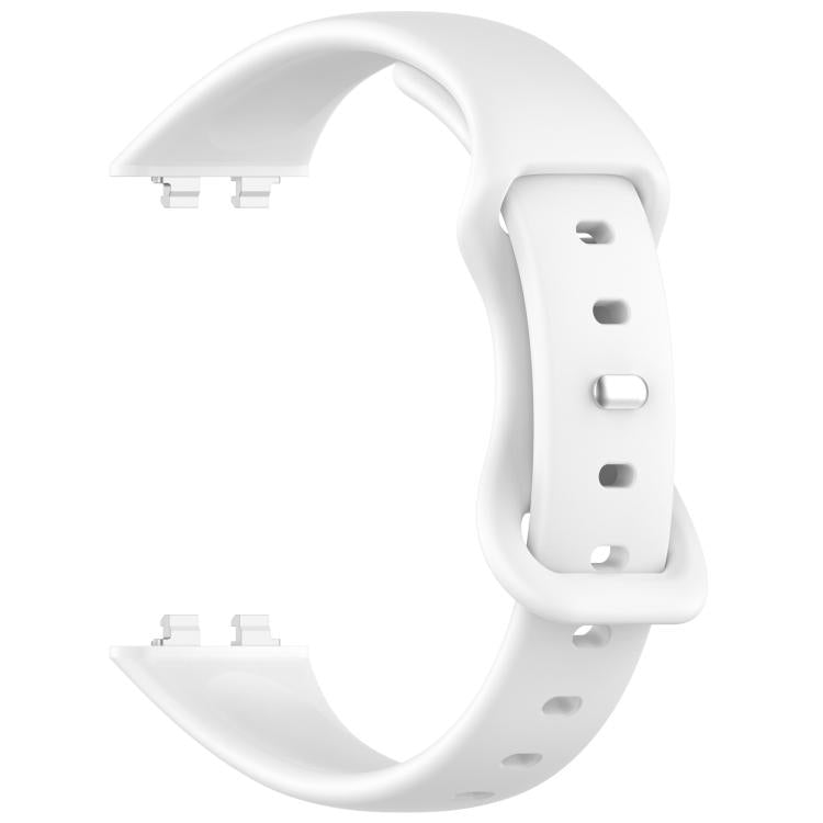 For Huawei Band 11 / Band 11 Pro Slim Butterfly Clasp Solid Color Silicone Watch Band
