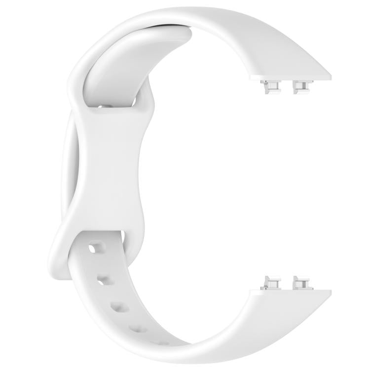 For Huawei Band 11 / Band 11 Pro Slim Butterfly Clasp Solid Color Silicone Watch Band