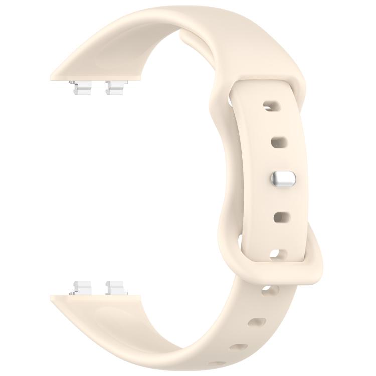 For Huawei Band 11 / Band 11 Pro Slim Butterfly Clasp Solid Color Silicone Watch Band