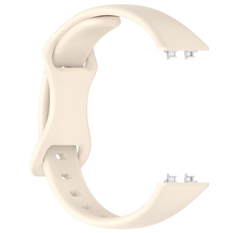 For Huawei Band 11 / Band 11 Pro Slim Butterfly Clasp Solid Color Silicone Watch Band