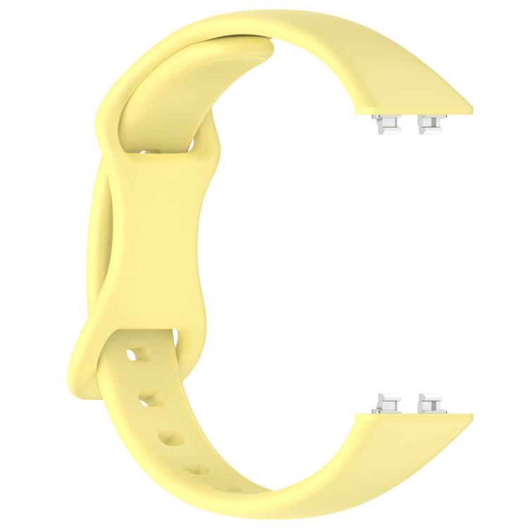 For Huawei Band 11 / Band 11 Pro Slim Butterfly Clasp Solid Color Silicone Watch Band